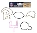 Forever Collectibles NFL Saint Louis Rams Logo Bandz