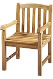 Teak Slat-back Chair