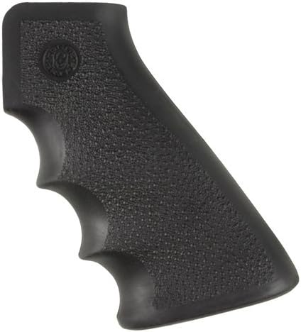 AR-15/M-16 Rubber Grip with Finger Grooves, Black - M - 15000