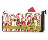MailWraps Candy Canes Christmas Mailbox Cover