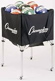 Champion Sports Deluxe Volleyball Cart