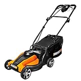 This Instant Worx Wg775 Lil Mo 14 Inch 24 Volt Cordless Lawn Mower With Removable Battery And Grass Collection Bag Lawnmowertractor33