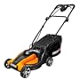 Worx WG775 Lil'Mo 14-Inch 24-Volt Cordless Lawn Mower with Removable Battery and Grass Collection Bag