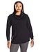 Just My Size Women's Plus Size French Terry Cowl Neck Tunic