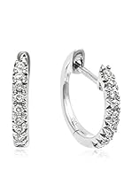 Revoni Pendientes oro blanco 18 ct