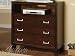 36H Preston Espresso Finish Television Stand