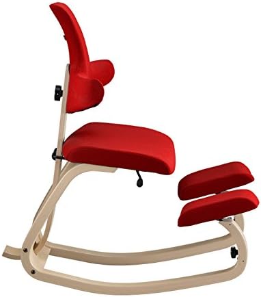 Thatsit Balans Chair with Back - Red