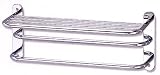 Premier Hotel Style Towel Rack - 26.5 L., Polished Chrome