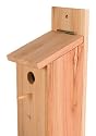 Bausatz Nistkasten f&uuml;r V&ouml;gel, Vogelhaus selbst bauen, Meisenkasten, 12 x 12 x 26 cm, Holz