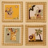 Swazi Wall Hanging - Set of 4