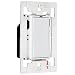 Pass & Seymour D600EW 600-Watt Single Pole / 3-way Decorator Incandescent Dimmer, White