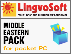 LingvoSoft Middle Eastern dictionaries software pack for Pocket PC