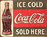 Coke Coca Cola Tin Sign #1299