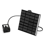 Solar Panel Power Submersible Fountain Pond Water Pum
