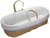 Baby Doll Bedding Forever Mine Moses Basket, Blue