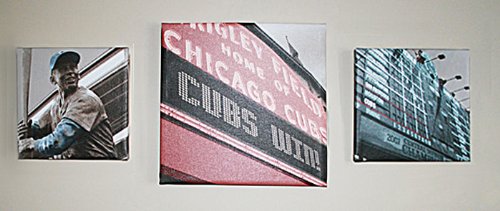 Chicago Cubs Wrigley Field Canvas Art Prints
