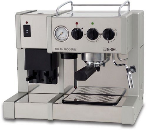 Briel EG181APG TB Multi Pro Prestige Thermoblock Espresso Machine with Built In Grinder
