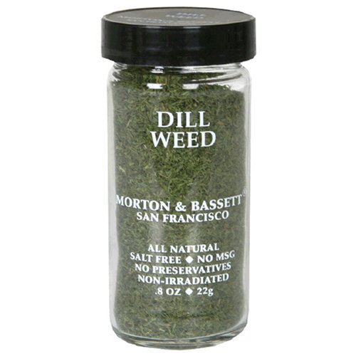 Morton & Bassett Dill Weed, .8-Ounce Jars (Pack of 3)