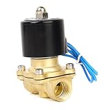 【ノーブランド品】DC24V 1/2インチ 電磁弁 直動式 圧縮空気 水 水空気