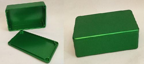 Color 1590b CNC Milled Boxes (Green)
