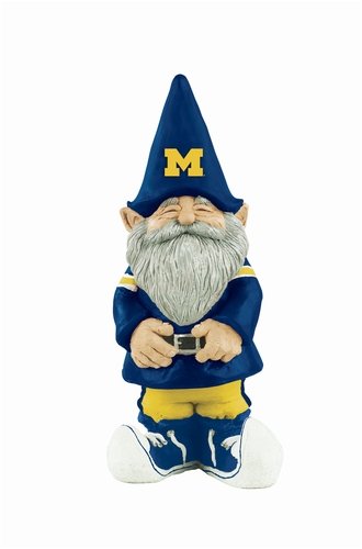 Buy University of Michigan Garden Gnome online at Discounted New and Used prices. Delivered to your door with Off-The-Bookshelf.