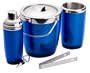CasaModa 5-Piece Barware Set, Blue