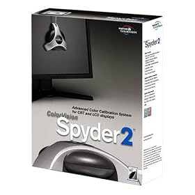 Spyder 2 Screen Calibration Software with Award winning USB Spyder ( Windows / Mac )
