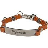Cynthia H Designs Mini Message Bracelet - Happiness / Tangerine