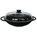 Berndes Classic Black 32cm Wok with Glass Lid