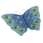 Grasslands Road Petals 9-Inch by 11 7/8-Inch by-1/2-Inch Butterfly Egg Plate