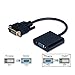 Xin LiBang DVI to VGA Adapter DVI 24+1 DVI-D Male to VGA Female Cable Adapter Converter for Display Card PC