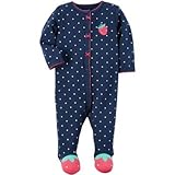 Carter's(カーターズ) コットンスナップアップスリープアンドプレイ ブルー ロンパース長袖 9ヶ月【並行輸入】