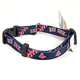 MLB Boston Red Sox Dog Collar Small 10'-14'