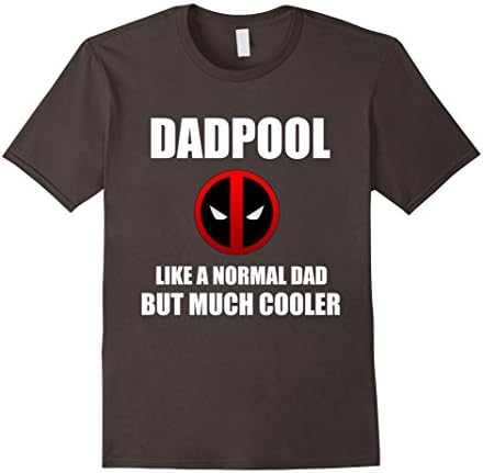 Men's DadPool T Shirt | Father's Day T Shirt  XL Asphalt