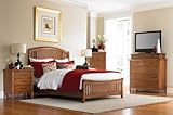 American Drew 903-32XR - Valley Panel Bed Bedroom Set