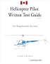 Canadian helicopter written test guide : Air regulations section