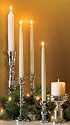 Mercury Glass Candlesticks