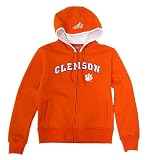 Clemson Tigers Women's Aerial Full Zip Fleece Hoodie