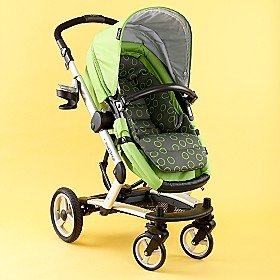 Peg Perego Skate Carriage/Stroller - Black Bubbles