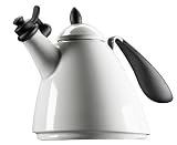 Review Le Creuset Q9600-16 / Le Creuset Ogive Enamel-on-Steel 1-3/4-Quart Kettle, White