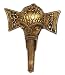 Brass coat hook, 'Royal Elephant'
