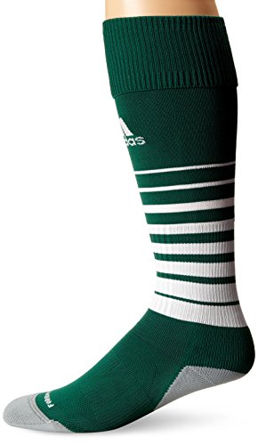 adidas Team Speed Soccer Sock, Forest/White, Medium