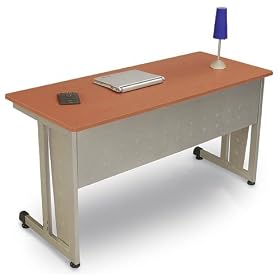 Modular Computer Privacy Table - 24x48 - Cherry by OFM