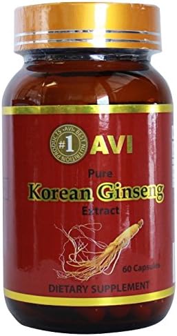 AVI TRADE CORP Korean Ginseng Extract - Vien uong nhan sam 60 capsule PLUS BONUS Axe shampoo/conditioner