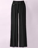 High-waist, wide leg pants