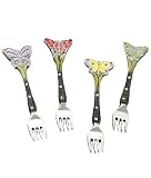 Review Godinger  / Butterfly Cocktail Forks - Set of 4 by Godinger