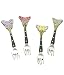Butterfly Cocktail Forks - Set of 4 by Godinger