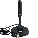 August DTA240 High Gain TV Antenna For Digital TV and Radio with Magnetic Base