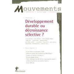 Revue Mouvements N41 Developpement Durable Ou Decroissance Selective