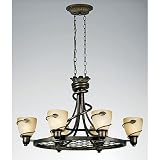 Quoizel Bohemian Bistro Pot Rack Chandelier
